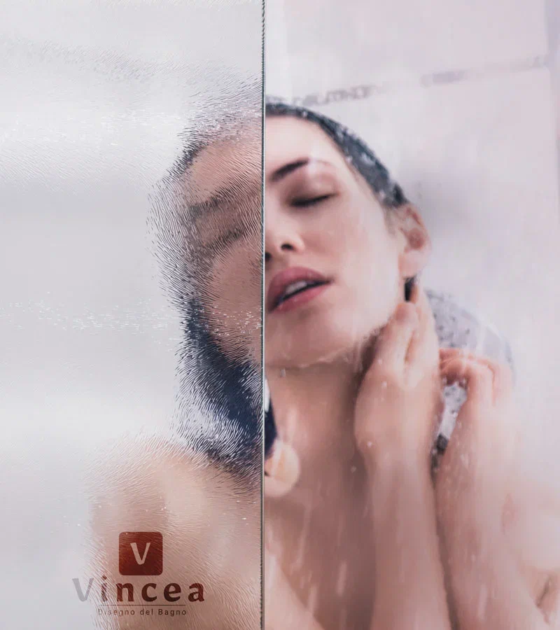 Душевая дверь Vincea Garda VDS-1G105CH, 105, хром, стекло шиншилла - 6 изображение