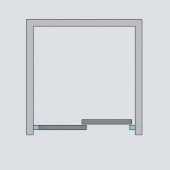 Шторка для ванны Radaway Idea PN DWJ 170 см 10003170-01-01L стекло прозрачное, профиль хром - 7 изображение
