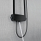 Душевая панель Black&White Времена года W1220 1 режим, графитовый черный - 5 изображение