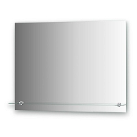 Зеркало с полочкой Evoform Attractive, BY 0516, с фацетом 5 мм, 80 x 60 см