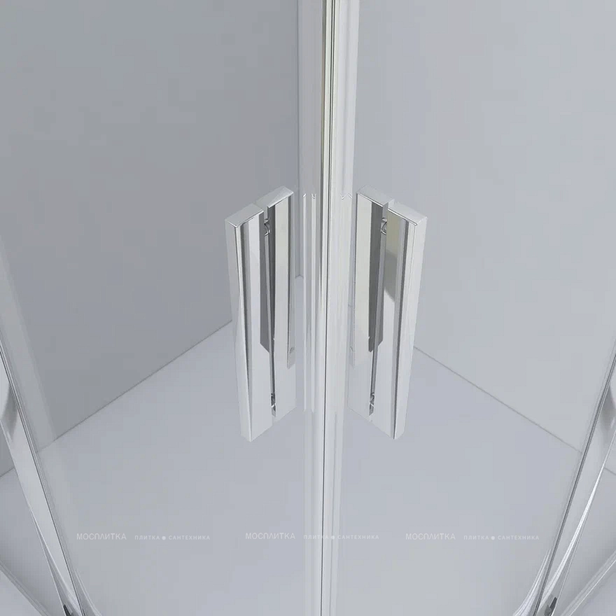 Душевой уголок Vincea Garda VSJ-1G129CL 120x90 см хром, стекло прозрачное - 4 изображение