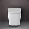 Комплект подвесной безободковый унитаз Ceramica Nova Cubic Rimless CN1806 36 x 53 x 37 см с сиденьем Soft Close + инсталляция Am.Pm ProI 012704 - 4 изображение