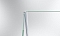 Душевой уголок BelBagno Kraft 100х80 см KRAFT-AH-12-100/80-C-Cr-L  профиль хром,стекло прозрачное - 5 изображение