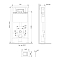 Комплект подвесной безободковый унитаз Am.Pm Gem C901701SC с крышкой-сиденьем микролифт + инсталляция Am.Pm ProC I012707.0238 с клавишей смыва ProC S, чёрная матовая - 16 изображение