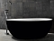 Акриловая ванна 150х150 см Abber AB9279MB матовый черный