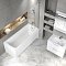 Акриловая ванна 150x70см Ravak Classic CC31000000, белый - 4 изображение