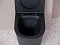 Комплект подвесной безободковый унитаз Ceramica Nova Balearica CN6000MB черный матовый с сиденьем микролифт + инсталляция Am.Pm ProC I012707.0138 с клавишей смыва ProC L, чёрная матовая - 5 изображение