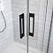 Шторка для ванны Radaway Idea PN DWD 180 см 10004180-54-01 стекло прозрачное, профиль черный - 3 изображение