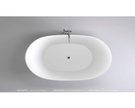Акриловая ванна Black&White Swan 104SB00, 180x80 см - 4 изображение