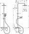 Душевая стойка Hansgrohe Vernis Blend Showerpipe 200 1jet 26274000, хром - 2 изображение