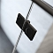 Душевой уголок Radaway Essenza New PTJ 100х90 см правый, стекло прозрачное, профиль черный - 3 изображение
