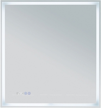 Зеркало Aquanet Оптима 70 белый матовый - 4 изображение