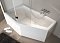 Акриловая ванна Riho Geta 160 см R - 2 изображение