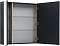 Зеркальный шкаф Aquanet Алвита New 100 Антрацит - 8 изображение