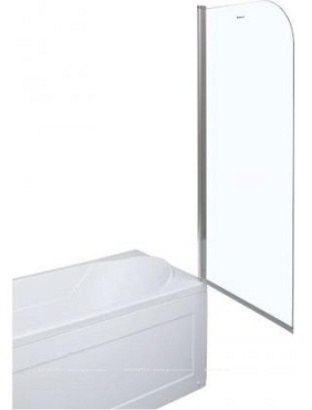 Шторка для ванны Aquanet SG-750, прозрачное стекло - 3 изображение
