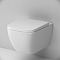 Комплект подвесной безободковый унитаз Am.Pm Gem C901701SC с крышкой-сиденьем микролифт + инсталляция Creto Standart 1.0 INST-CR-1.0 - 5 изображение