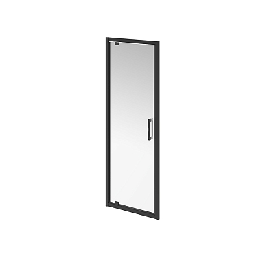 Душевая дверь Kerama Marazzi Vetro 70х195 см VE.70.PD.BLK.M профиль матовый черный, стекло прозрачное