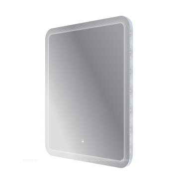 Зеркало Cezares Duet 90 см CZR-SPC-DUET-900-800-LED-TCH с подсветкой и сенсорным выключателем - 2 изображение