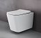 Комплект подвесной безободковый унитаз Ceramica Nova Cubic Rimless CN1806 36 x 53 x 37 см с сиденьем Soft Close + инсталляция Geberit Duofix 458.124.21.5 с кнопкой, хром глянцевый - 2 изображение