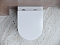 Комплект подвесной безободковый унитаз Ceramica Nova Balearica CN6000 белый с сиденьем микролифт + инсталляция Geberit Duofix UP320 111.300.00.5 - 5 изображение