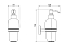Дозатор жидкого мыла Aquatek Бетта AQ4605MB черный - 2 изображение