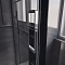 Душевая дверь Veconi Premium Trento PTD-40CH, 150х200, хром, стекло прозрачное - 3 изображение