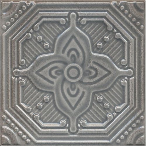 Керамическая плитка Kerama Marazzi Декор Салинас серый 15х15
