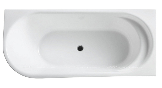 Акриловая ванна BelBagno BB410-1700-780-R, 170x80 см - 4 изображение