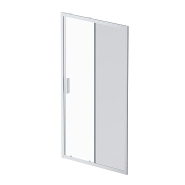 Душевая дверь Am.Pm Gem 110 см W90G-110-1-195MG стекло прозрачное / тонированное, профиль хром