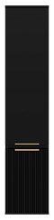 Шкаф-пенал Brevita Enfida 35 см ENF-05035-020P правый, черный - 6 изображение