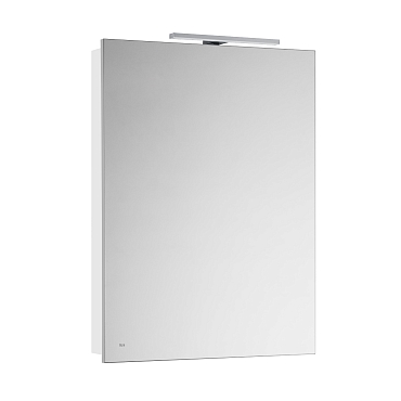 Зеркальный шкаф Roca Victoria 60 см A857475806 с подсветкой, глянцевый белый