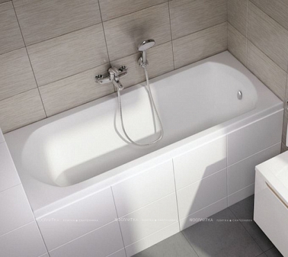 Акриловая ванна Ravak Domino 160х70 белая C621000000 - 2 изображение