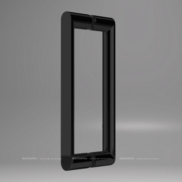 Душевая дверь Vincea Dice 150, черный, стекло прозрачное VDS-4D150CLB - 2 изображение