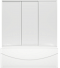 Шторка для ванны Bas Кэмерон пластик Вотер - 2 изображение