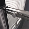 Душевая дверь Veconi Premium Trento PTD-40CH, 150х200, хром, стекло прозрачное - 5 изображение