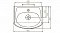 Раковина Corozo Уют 46см, белая - 2 изображение