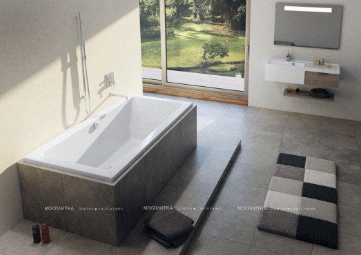 Акриловая ванна Riho Lusso 190x90 см - 4 изображение