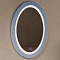 Зеркало Abber Stein 60 см AS6601Blau с подсветкой, голубой
