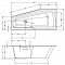 Акриловая ванна Riho Rething Space 160x75 R BD8100500000000 - 3 изображение