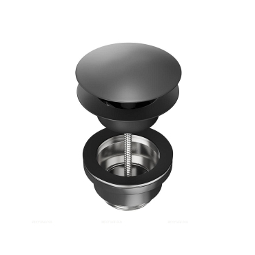 Донный клапан для раковины Kerama Marazzi Ole 230KM.01.093 матовый черный - 2 изображение