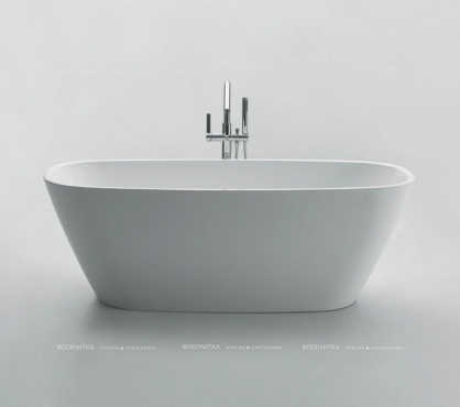 Акриловая ванна BelBagno 150х75 см BB72-1500-W0 без перелива, белый - 2 изображение