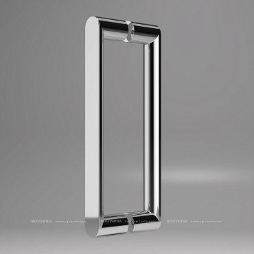 Душевая дверь Vincea Dice 120, хром, стекло прозрачное VDS-4D120CL - 2 изображение