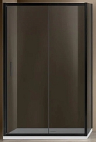 Душевой уголок Vincea Garda 120x90 см, VSR-1G9012CGB, профиль черный, стекло тонированное