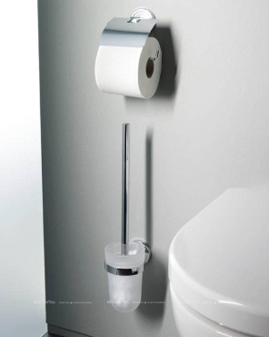 Держатель туалетной бумаги Emco Polo 0700 001 00 с крышкой - 2 изображение