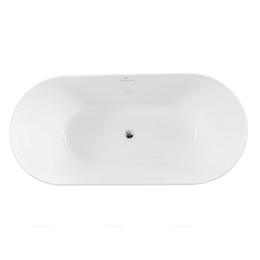 Акриловая ванна 150х80 см BelBagno BB413-1500-800 белая - 3 изображение