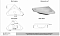 Тумба с раковиной Corozo Мирра 40 SD-00001642 глянец белая - 7 изображение