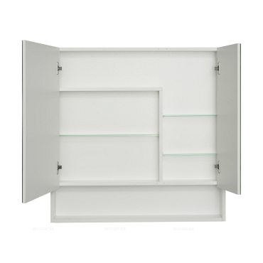 Зеркальный шкаф Aquaton Сканди 90 белый 1A252302SD010 - 2 изображение