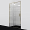 Душевая дверь Wasserkraft Aisch 120х200 см 55P05 профиль золото, стекло прозрачное - 2 изображение