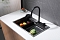 Мойка кухонная Abber Wasser Kreis AF2194B черная матовая - 2 изображение