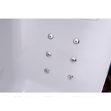 Акриловая ванна Orans 65108L0 170х75 см левая с гидромассажем - 5 изображение